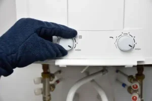 Tankless water heater maintenance services by Guy Smith Home Services